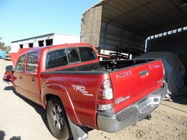 2010 Toyota Tacoma Burgundy Crew Cab 4.0L MT 4WD #Z22109